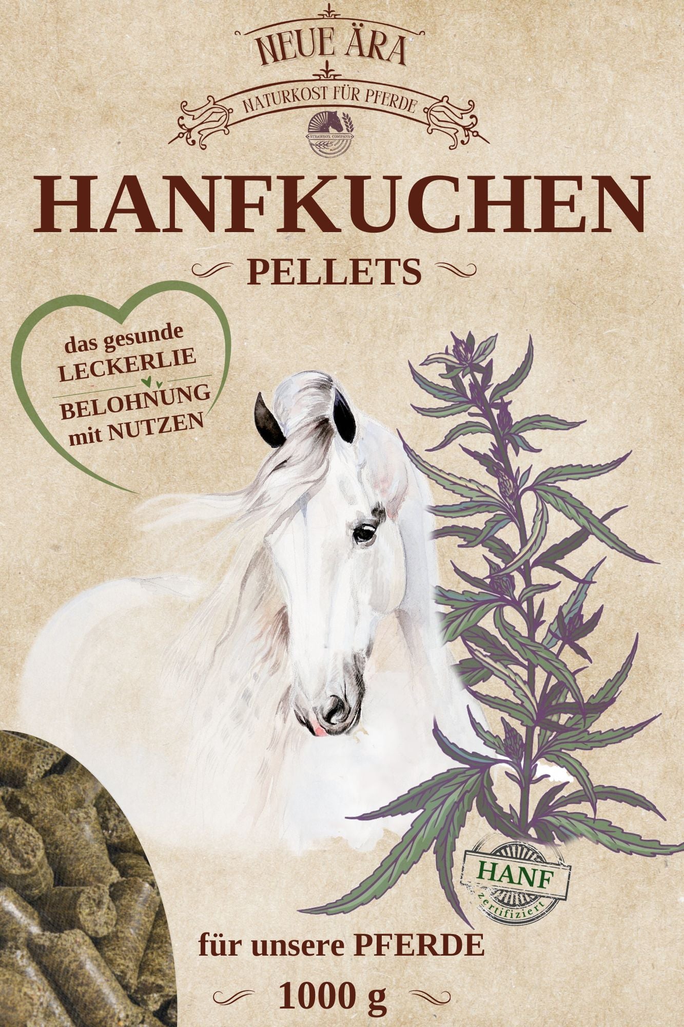 HANFKUCHEN Pellets